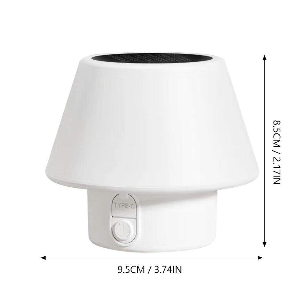 Mini, Solar, Waterproof, Rechargeable Table Lamp