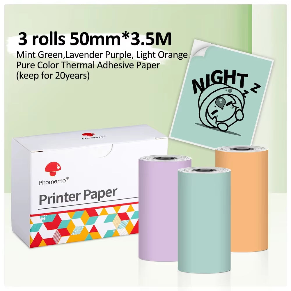 Phomemo M02Pro Mini Portable Thermal Printer Wireless Photo Labeler 300Dpi Inkless Printing 15/25/50/53Mm for Easy Labeling