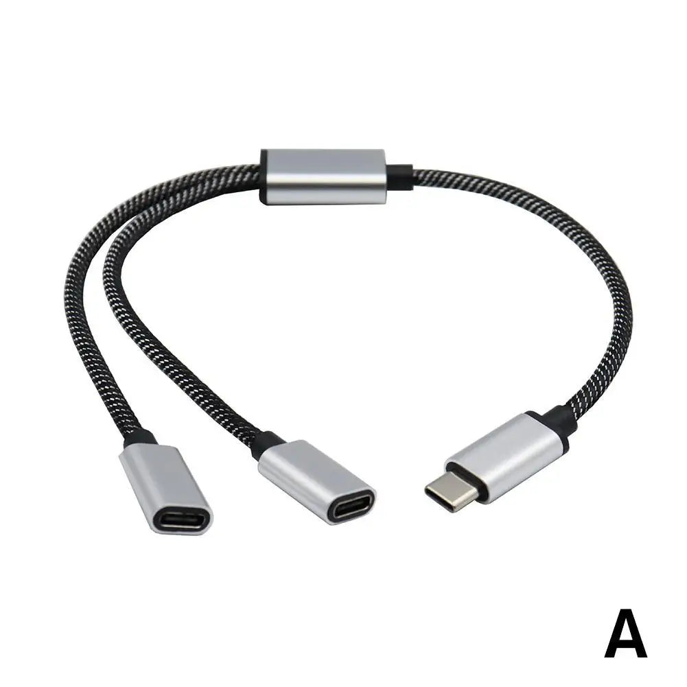 2/3 Port Multi USB Hub Extensions Type C Hub USB Splitter Fast Data Transmission OTG Adapter for PC Laptop Pro
