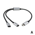 2/3 Port Multi USB Hub Extensions Type C Hub USB Splitter Fast Data Transmission OTG Adapter for PC Laptop Pro
