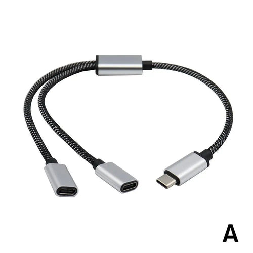 2/3 Port Multi USB Hub Extensions Type C Hub USB Splitter Fast Data Transmission OTG Adapter for PC Laptop Pro