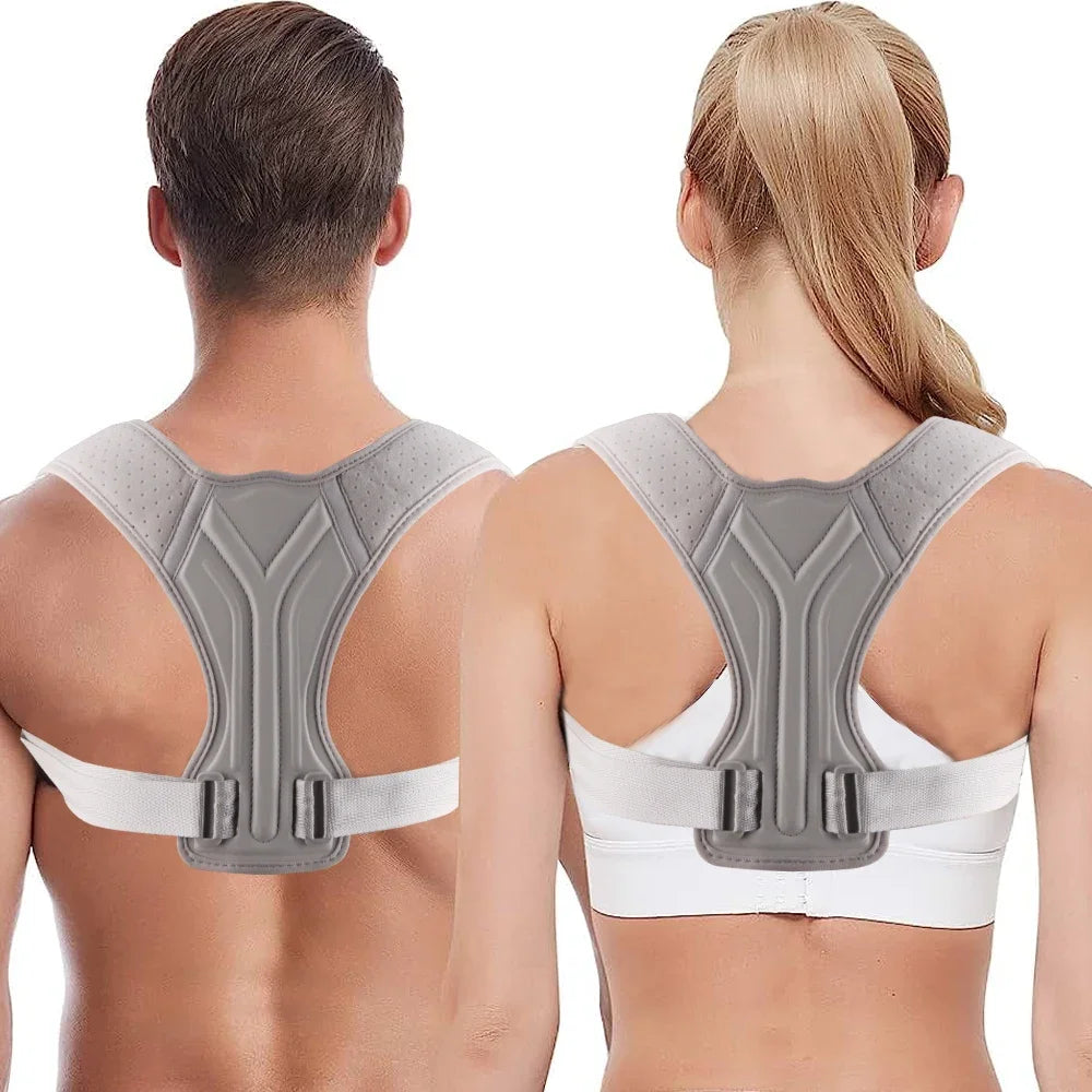 Posture Corrector Unisex Adjustable for Clavicle Support Providing Pain Relief for Neck Back Shoulder Reshape Your Body 1PC