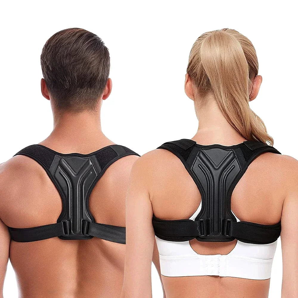 Posture Corrector Unisex Adjustable for Clavicle Support Providing Pain Relief for Neck Back Shoulder Reshape Your Body 1PC