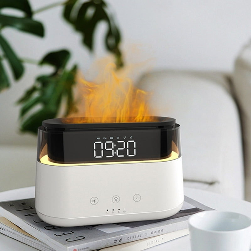 Flame Humidifier with Clock Bedroom of Intelligent Timed Fragrance Spraying Machine for Home Use