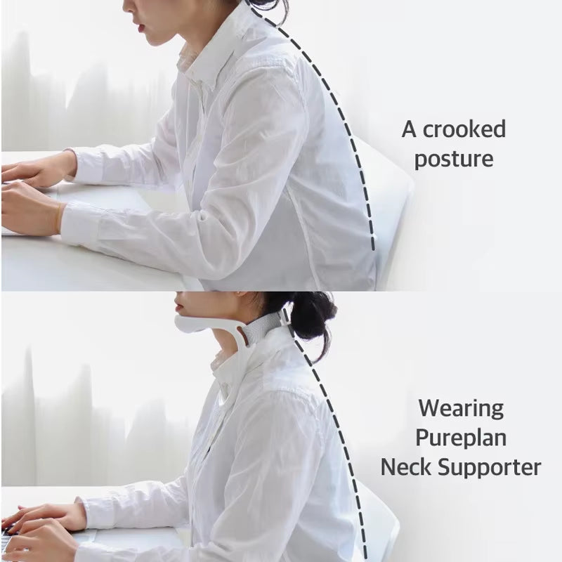 Posture Corrector Cervical Collar Neck Brace Cervical Traction Device Cervical Neck Braces Health Care Neck to Prevent Head Low
