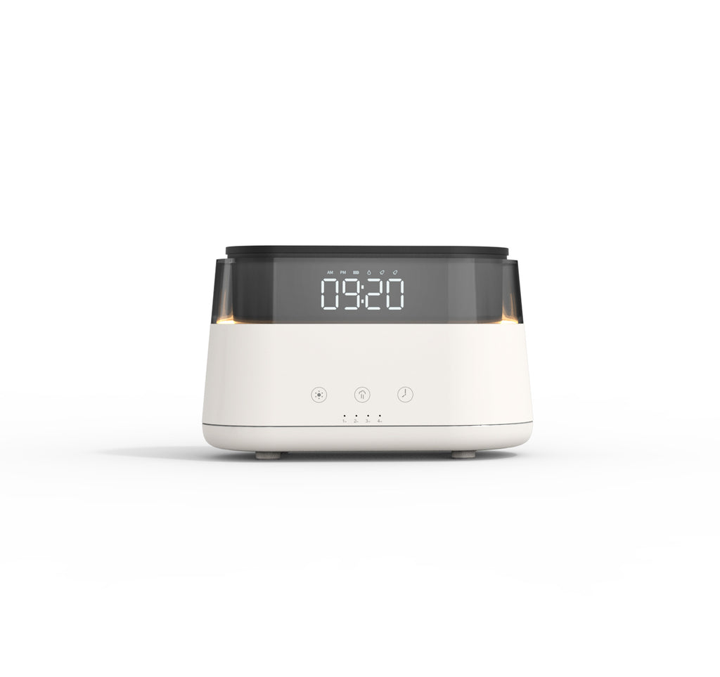Flame Humidifier with Clock Bedroom of Intelligent Timed Fragrance Spraying Machine for Home Use