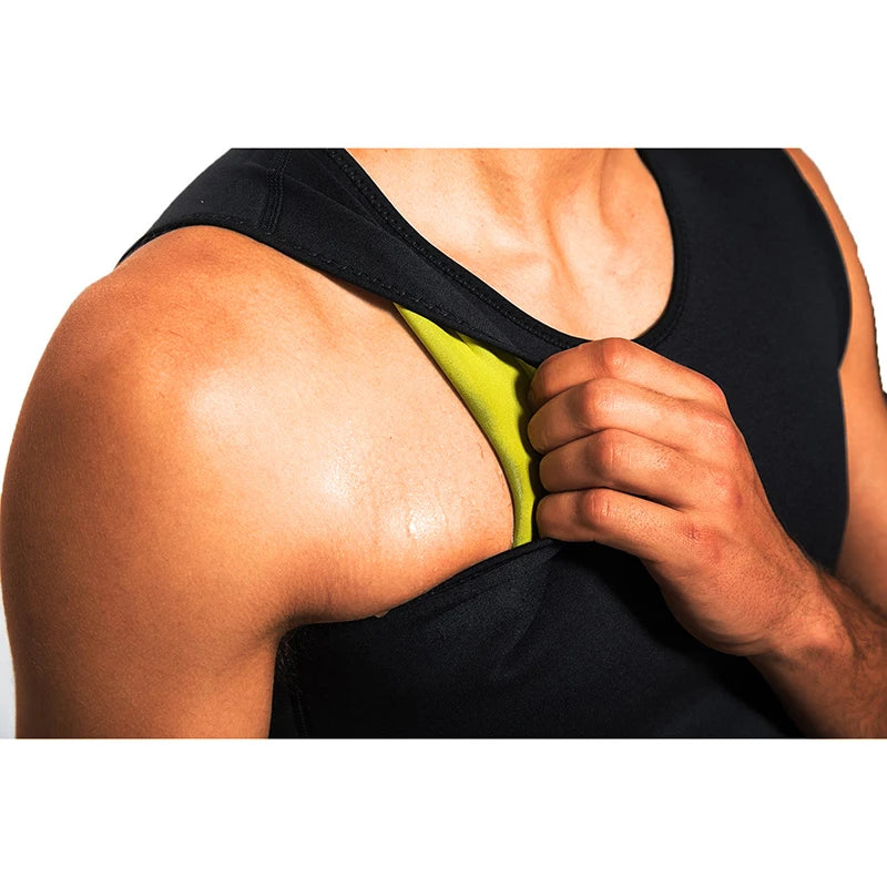 Men'S Slimming Body Shaper Modeling Vest Belt Belly Men Reducing Shaperwear Fat Burning Loss Weight Waist Trainer Sweat Corset